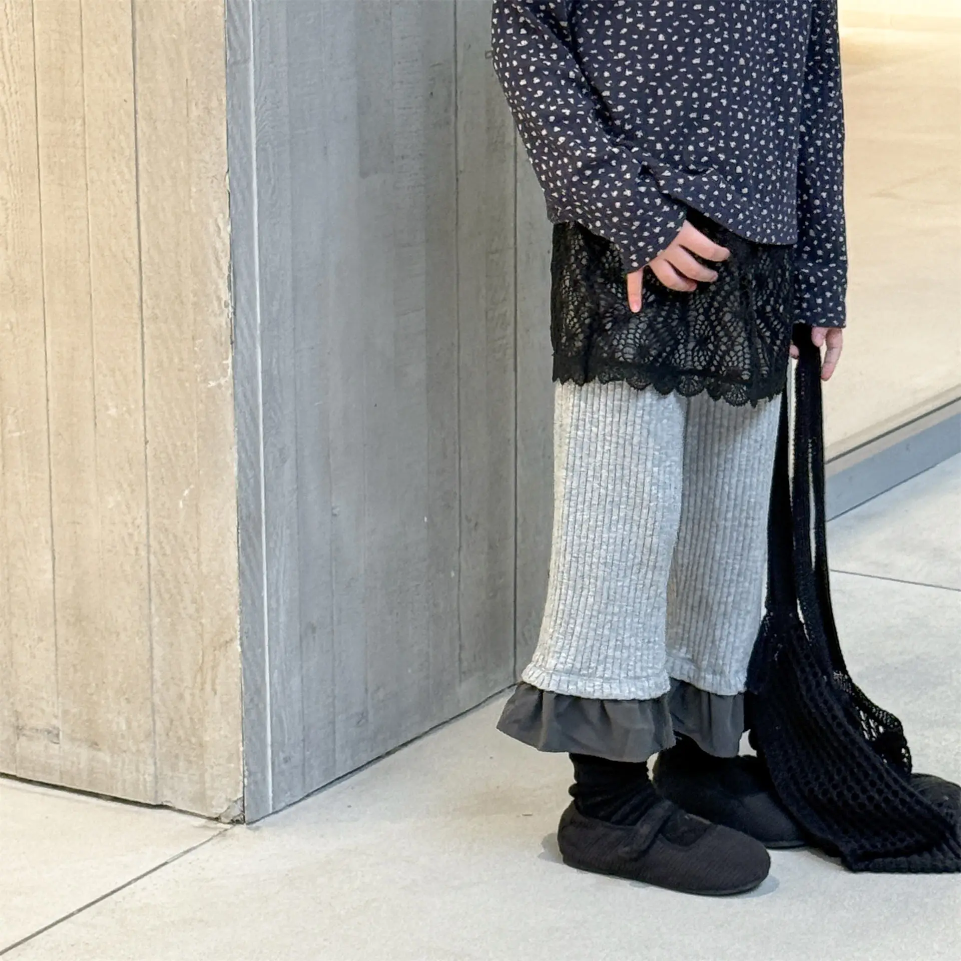 2025 Autumn New Girls Flared Trousers With Lace Children Casual Pants Cotton Baby Girl Leggings Kids Clothes 17 Sb06afb44459c4fe69607ed6b6d63d789K