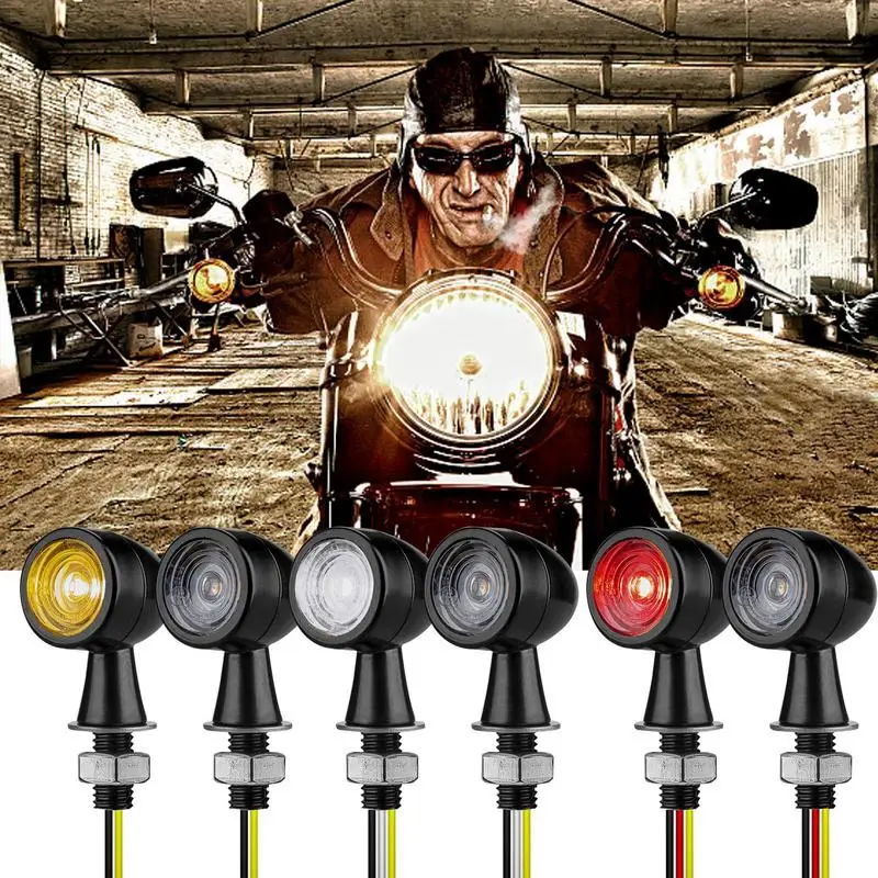 Bike turn signal lights waterproof motorcycle mini indicators bike high brightness blinkers motorbike rear side HD spotlight
Bike turn signal lights waterproof motorcycle mini indicators bike high brightness blinkers motorbike rear side HD spotlight