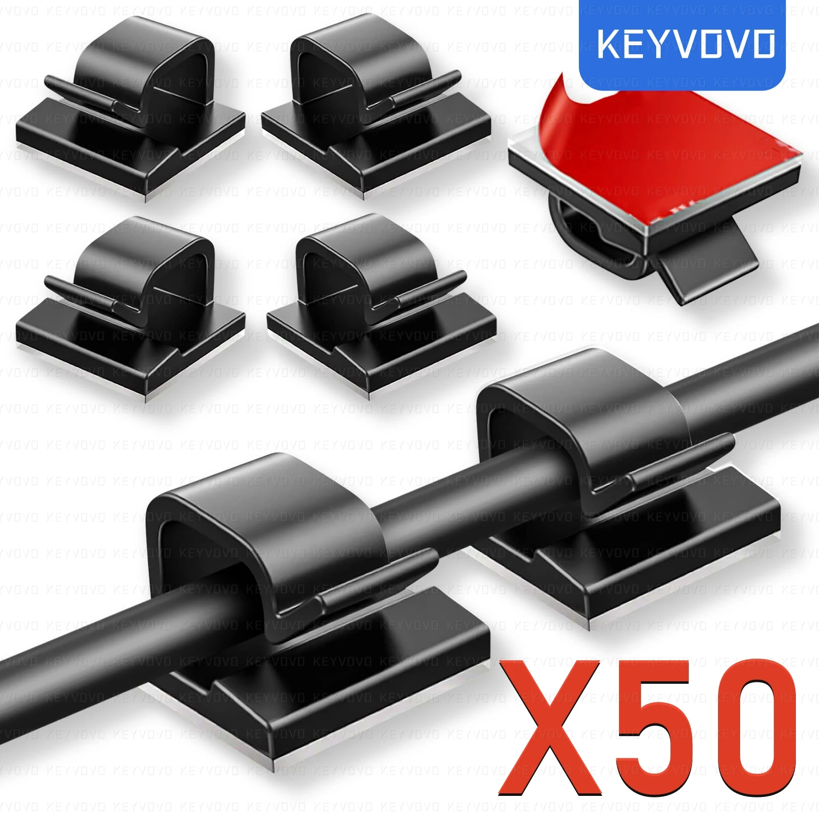 50/20/10PCS Cable Organizer Clips Cable Management Desktop & Workstation Wire Manager Cord Holder USB Charging Data Line Winder
50/20/10PCS Cable Organizer Clips Cable Management Desktop & Workstation Wire Manager Cord Holder USB Charging Data Line Winder