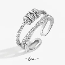 Geometric Zircon Multi-layer Rings For Women Anti Stress Anxiety Ring Open Stack Bead Ring Women Fidget Rings Jewelry Gift
Geometric Zircon Multi-layer Rings For Women Anti Stress Anxiety Ring Open Stack Bead Ring Women Fidget Rings Jewelry Gift