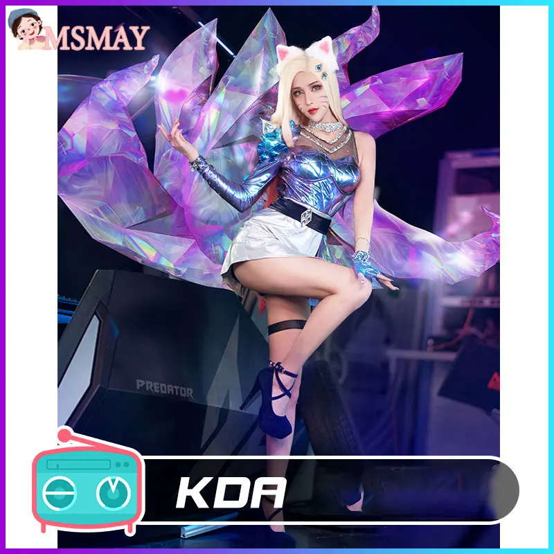 MsMay Game LOL K/DA KDA Ahri Cosplay Costume Set Girls Dress Jumpsuits Halloween CosPlay Sexy Christmas New Year Party Costume
MsMay Game LOL K/DA KDA Ahri Cosplay Costume Set Girls Dress Jumpsuits Halloween CosPlay Sexy Christmas New Year Party Costume