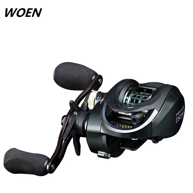 WOEN Shallow line cup baitcast reel Blast-proof line DS200 Sea fishing Luya fishing reel Fishing tackle
WOEN Shallow line cup baitcast reel Blast-proof line DS200 Sea fishing Luya fishing reel Fishing tackle