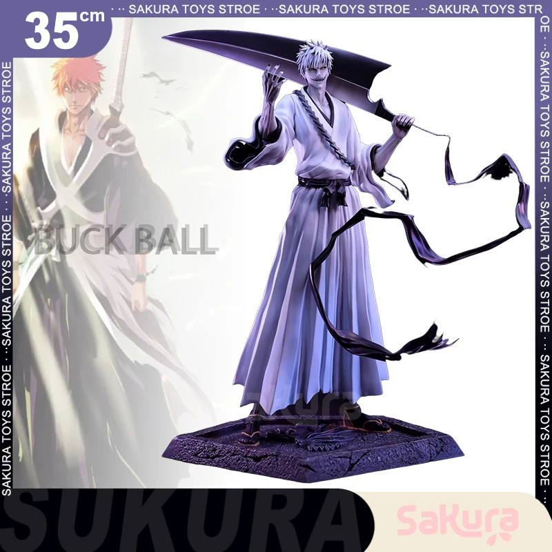 Фигурка героя аниме фигурка из аниме «Блич» White Kurosaki Ichigo, 35 см, ПВХ, коллекционные модели игрушек, подарок на Хэллоуин для мальчиков, 5 головок, замена
Фигурка героя аниме фигурка из аниме «Блич» White Kurosaki Ichigo, 35 см, ПВХ, коллекционные модели игрушек, подарок на Хэллоуин для мальчиков, 5 головок, замена