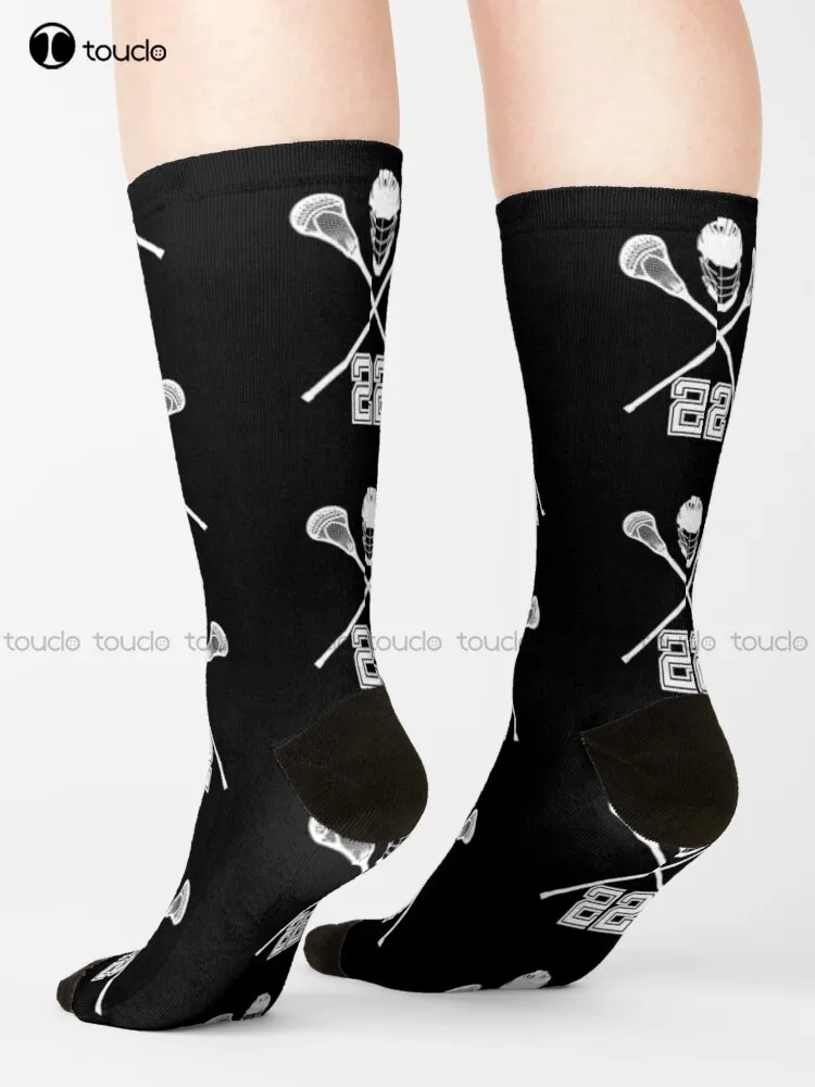 Lacrosse Jersey Number 22 Lax Player Uniform No #22 Sports Fan Gift Socks For Womens Comfortable Best Girls Sports Cartoon Girls
Lacrosse Jersey Number 22 Lax Player Uniform No #22 Sports Fan Gift Socks For Womens Comfortable Best Girls Sports Cartoon Girls
