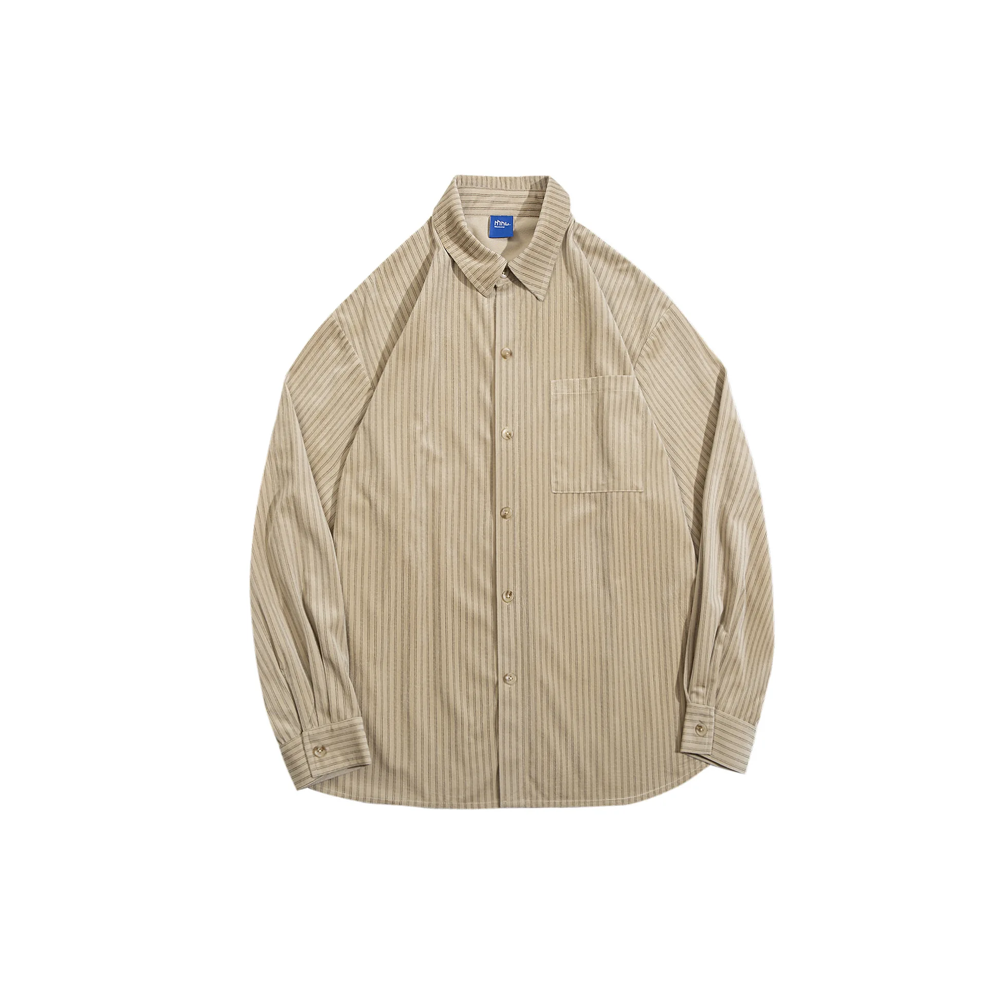 Autumn Casual shirts for men Striped Shirt Single Patch Pocket Long Sleeve loose fit Comfortable Button-down Plaid Shirts
Autumn Casual shirts for men Striped Shirt Single Patch Pocket Long Sleeve loose fit Comfortable Button-down Plaid Shirts