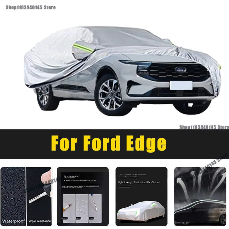 Full Car Covers Outdoor Sun UV Protection Dust Rain Snow Oxford cover Protective For Ford Edge Accessories
Full Car Covers Outdoor Sun UV Protection Dust Rain Snow Oxford cover Protective For Ford Edge Accessories
