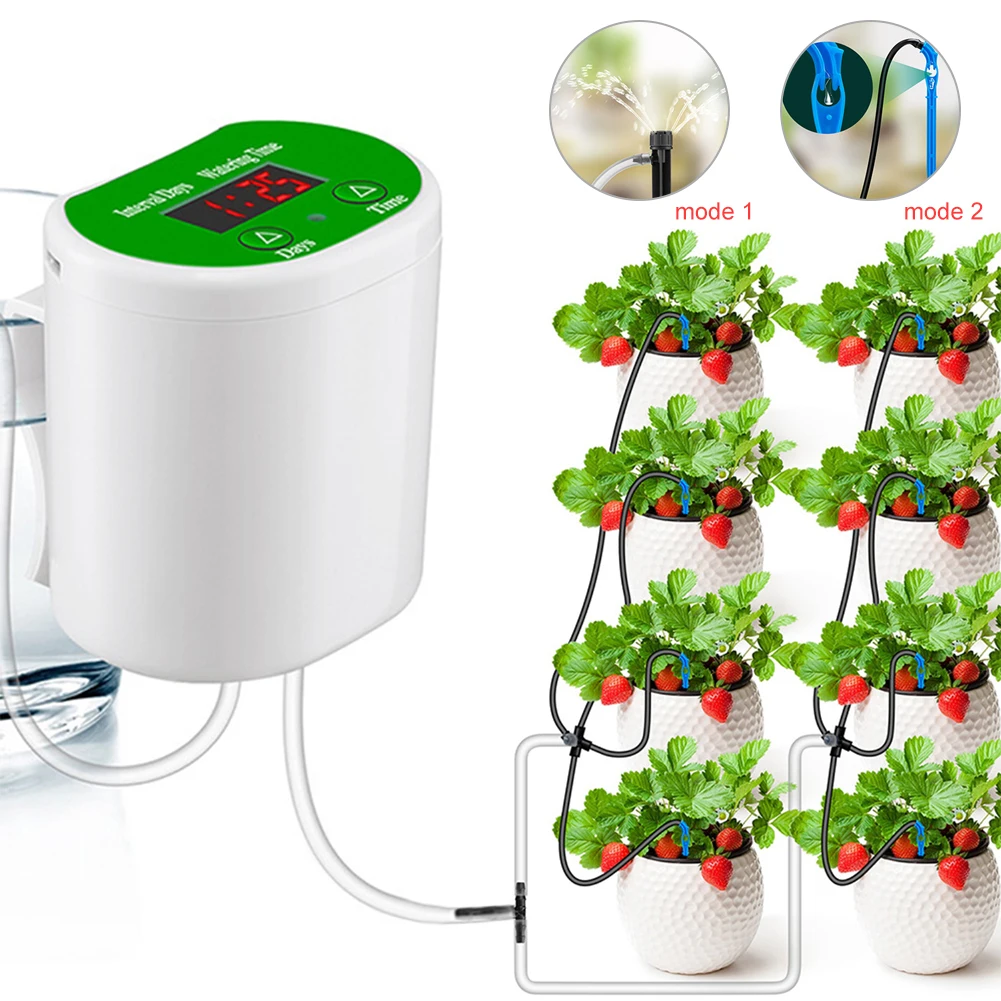 Automatic Watering System for Potted Plant Drip Irrigation Device with Timer for Indoor Plant Balcony Home Self Watering Device
Automatic Watering System for Potted Plant Drip Irrigation Device with Timer for Indoor Plant Balcony Home Self Watering Device