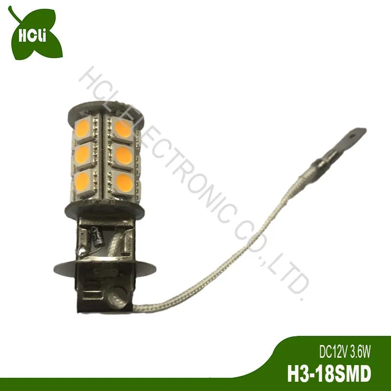 

Hot sales 12V 24V H1 H3 H4 H7 Led Bulbs Auto Front Fog Lamp DRL Car Headlight Decorative Light Low Beam Lights free shpping 2pcs