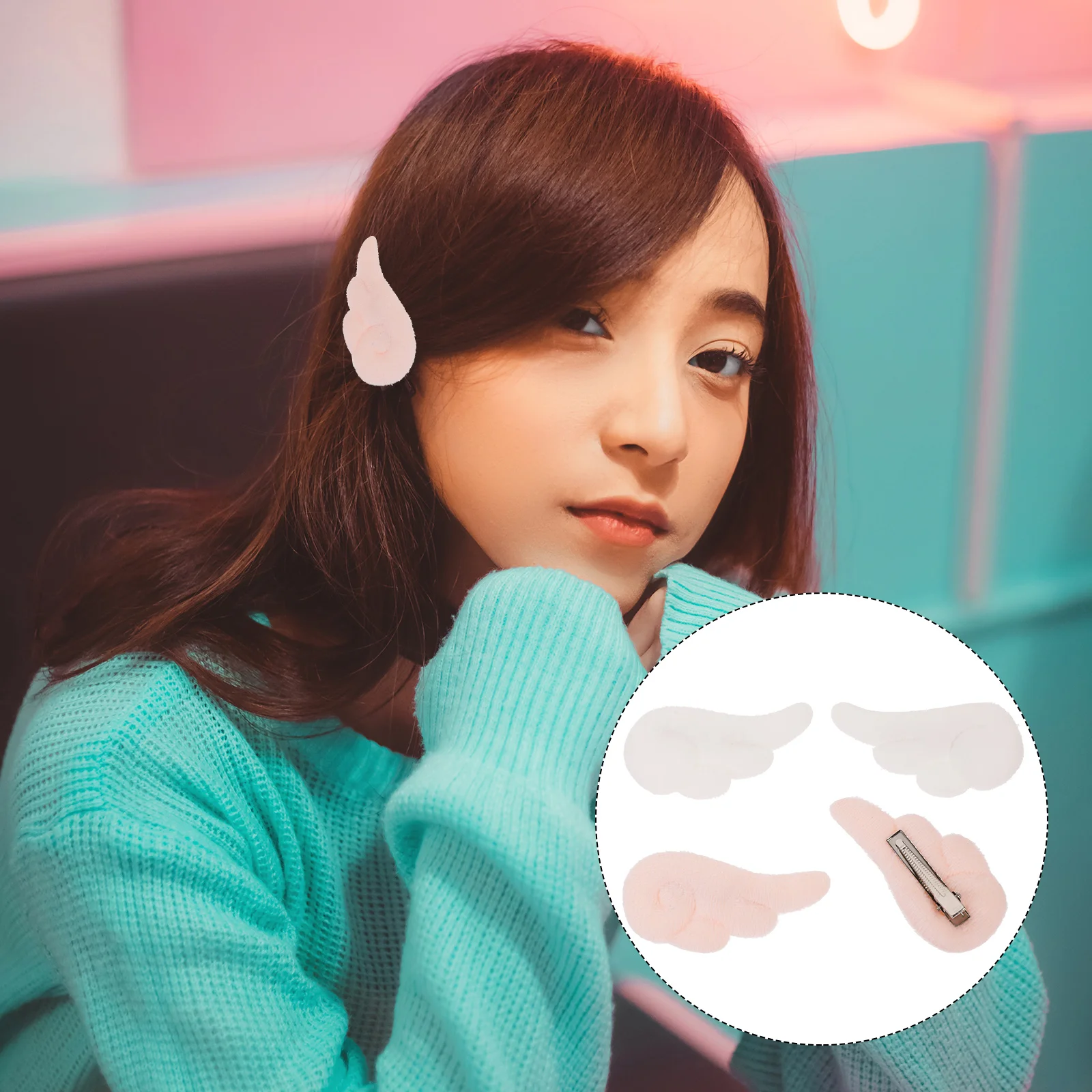 2 Pairs Cute Accessories Angel Wings Hairpin Lovely Clips Make up Girl Hairpins Headdress Plush Headwear White Festival Bride
2 Pairs Cute Accessories Angel Wings Hairpin Lovely Clips Make up Girl Hairpins Headdress Plush Headwear White Festival Bride