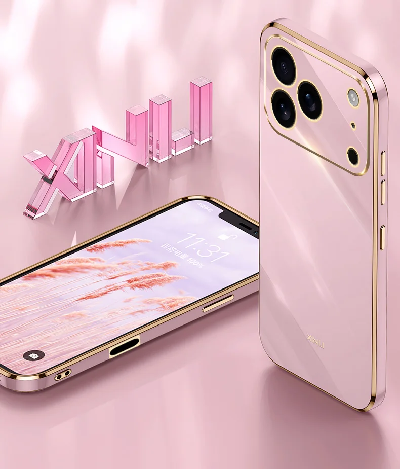 For Iphone 17 Pro Case Cover For Iphone 17 Pro High Quality Soft TPU Anti-fingerprint Camera Protection Case Cover Sb077ce7db9f1465889bd8946194ebedcq