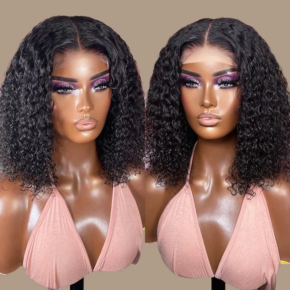 Curly Bob Wig 13x4 Deep Wave HD Lace Front Human Hair Wig Brazilian Virgin Hair 180% Density Deep Curly Bob Wig Glueless Wig
Curly Bob Wig 13x4 Deep Wave HD Lace Front Human Hair Wig Brazilian Virgin Hair 180% Density Deep Curly Bob Wig Glueless Wig