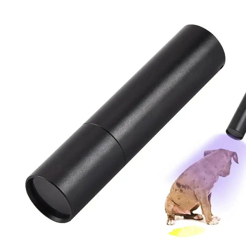 

UV Light Flashlight 3 Modes Rechargeable Flashlights Small Flashlight For Urine Detector Dry Stains Dog Cat Urine House Deep