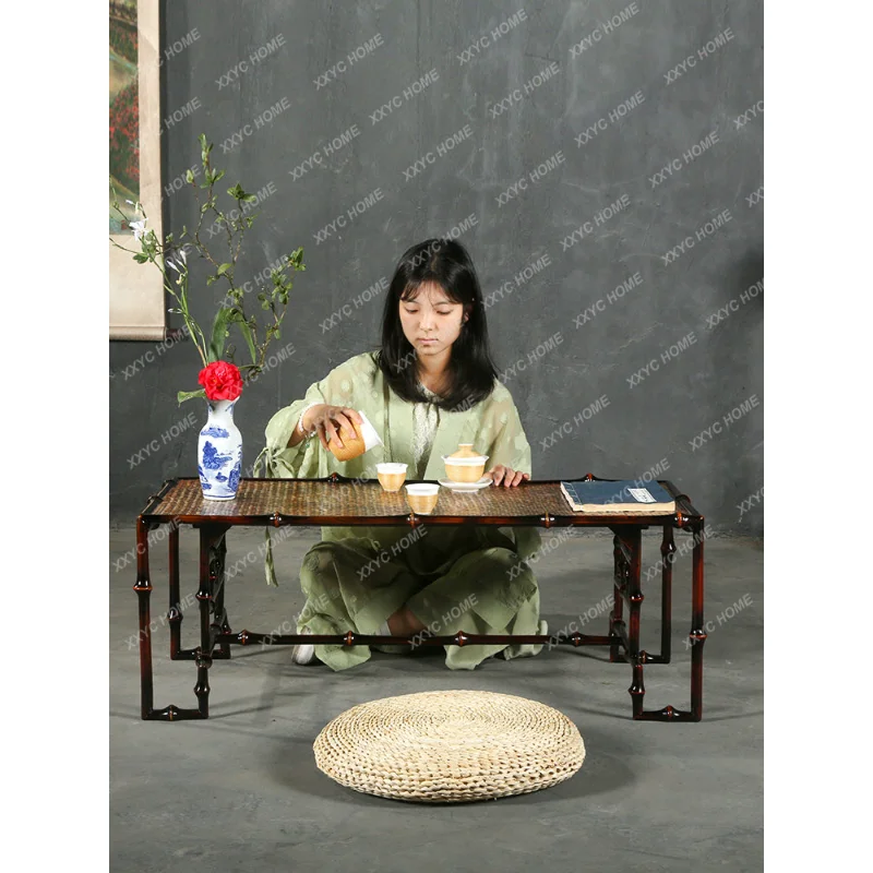 Bamboo Tea Table Tatami Table-Chair Set Eight-Immortal Table Leisure Tea Room Balcony living room furniture coffee table
Bamboo Tea Table Tatami Table-Chair Set Eight-Immortal Table Leisure Tea Room Balcony living room furniture coffee table