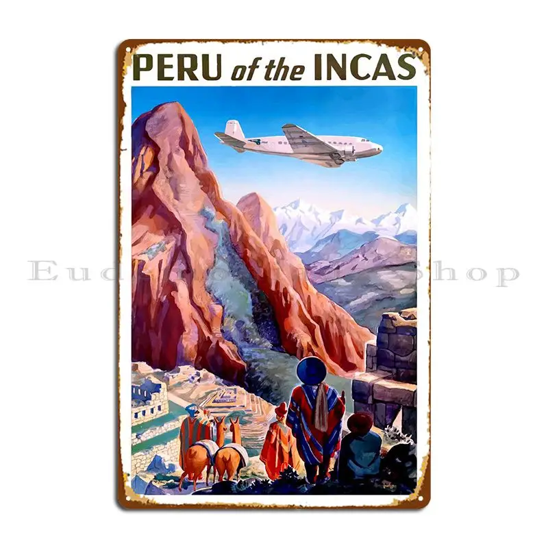 Peru Of The Incas Metal Signs Living Room Wall Vintage Printing Living Room Tin Sign Poster
Peru Of The Incas Metal Signs Living Room Wall Vintage Printing Living Room Tin Sign Poster
