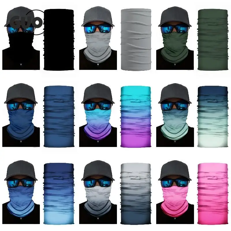 

Gradient Sport Bandana Military Tube Scarf Fishing Cycling Tactical Hiking Face Cover Neck Gaiter Half Mask Headband Men Women