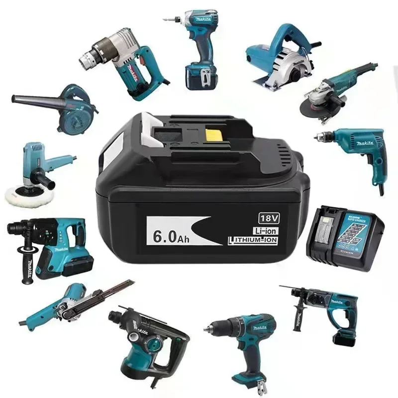 For Makite Mutian 18v hardware power tool accessories lithium battery pack BL1830B/BL1860B digital display LED Customized
For Makite Mutian 18v hardware power tool accessories lithium battery pack BL1830B/BL1860B digital display LED Customized