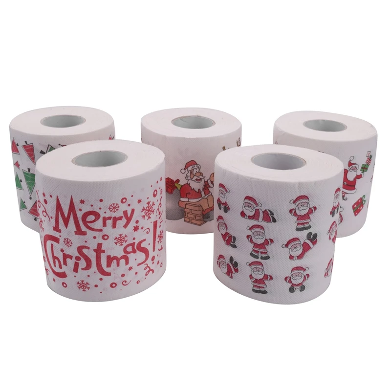 New-5 Styles Santa Claus Paper Roll Tissue Paper Towels Christmas Decorations Xmas Santa Office Room Toilet Paper 5 Roll
New-5 Styles Santa Claus Paper Roll Tissue Paper Towels Christmas Decorations Xmas Santa Office Room Toilet Paper 5 Roll