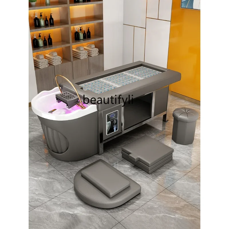 Thai Massage Smoke-Free Moxibustion Head Therapy Shampoo Chair Hair Salon Beauty Salon Special Water Circulation Fumigation
Thai Massage Smoke-Free Moxibustion Head Therapy Shampoo Chair Hair Salon Beauty Salon Special Water Circulation Fumigation