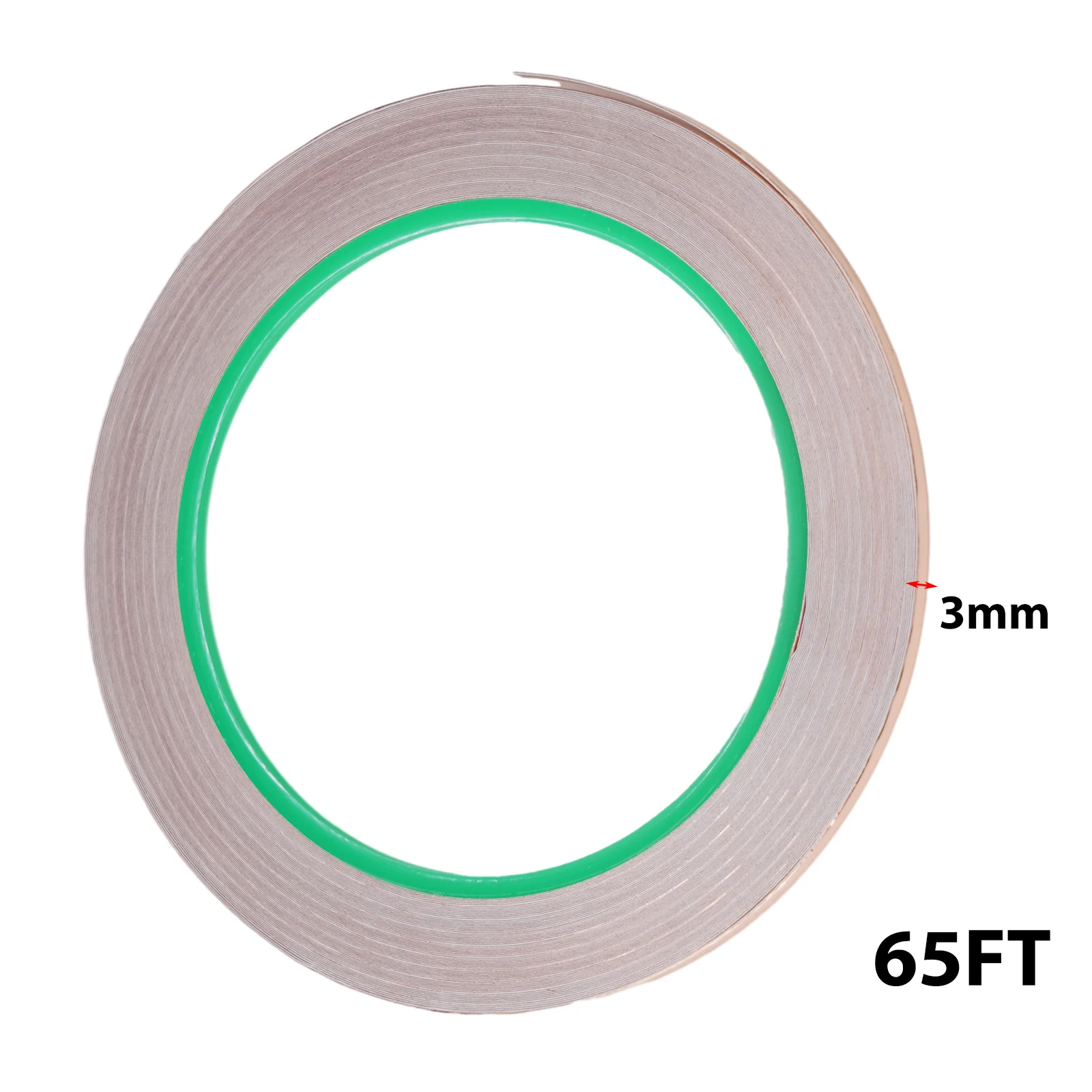 Double-Sided Conductive Adhesive Copper Foil Tape 20 Meter For Guitar EMI Shielding Crafts Electrical Repairs Grounding Circuit
Double-Sided Conductive Adhesive Copper Foil Tape 20 Meter For Guitar EMI Shielding Crafts Electrical Repairs Grounding Circuit