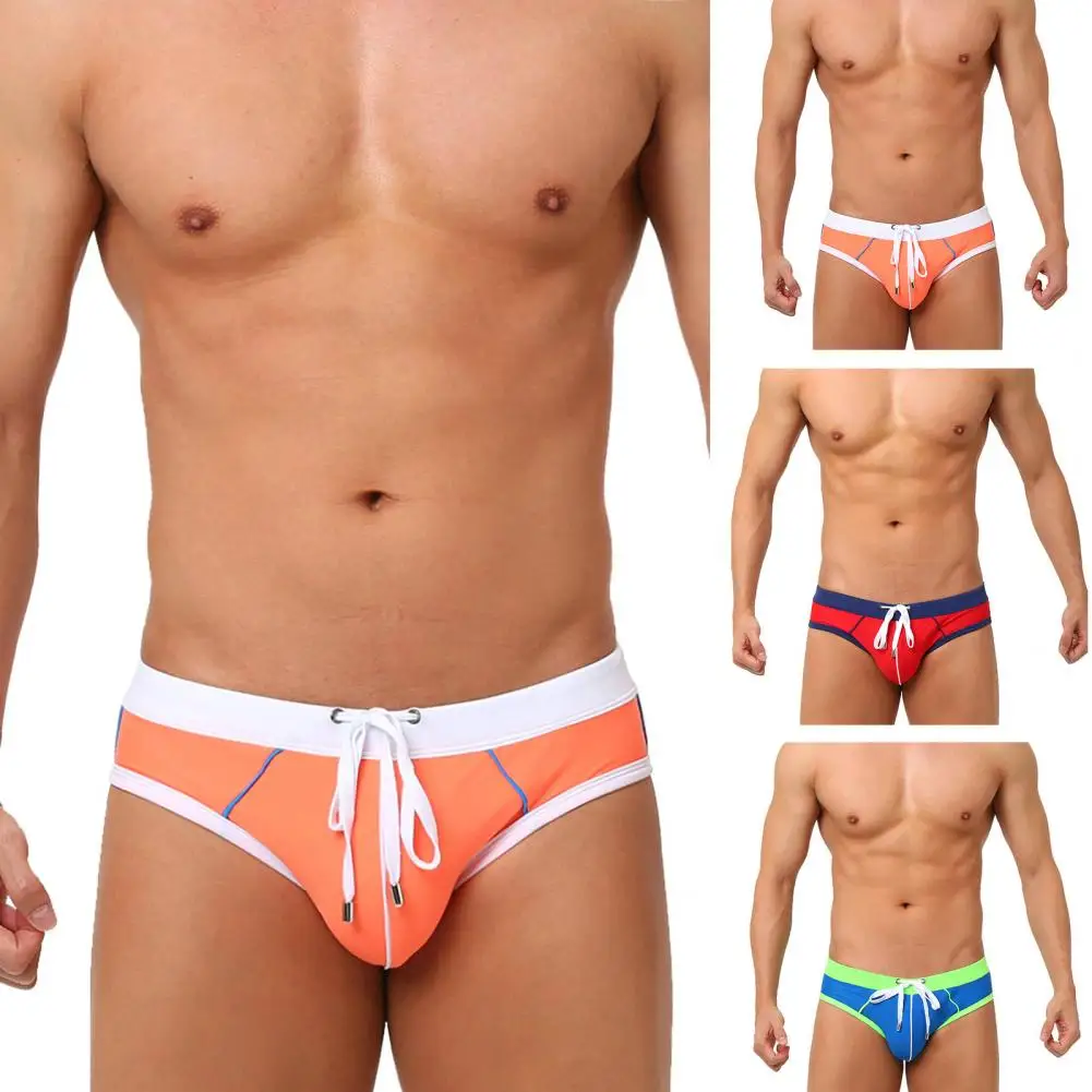 Men Swim Shorts Quick-drying Mid-rise Men's Swim Trunks Stretch Beach Surfing Briefs with Push-up Design Breathable for Summer
Men Swim Shorts Quick-drying Mid-rise Men's Swim Trunks Stretch Beach Surfing Briefs with Push-up Design Breathable for Summer