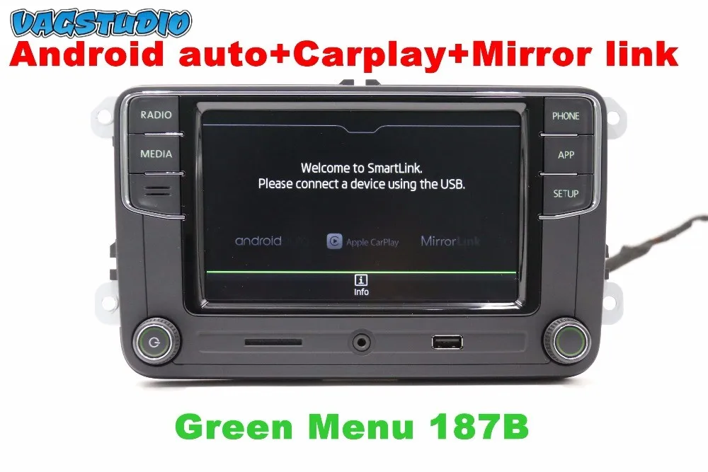 RCD510 RCD330 RCD330G Plus радио Зеленая кнопка светильник Carplay Android авто для Skoda Octavia Fabia Superb Yeti
RCD510 RCD330 RCD330G Plus радио Зеленая кнопка светильник Carplay Android авто для Skoda Octavia Fabia Superb Yeti