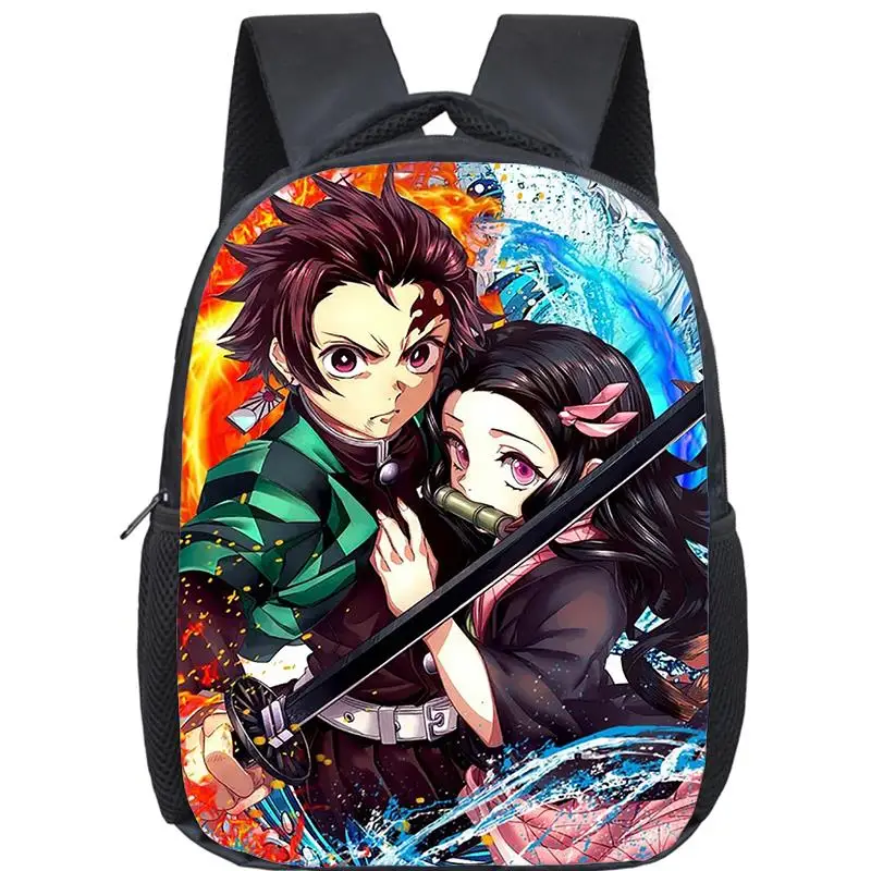 

Demon Slayer Kamado Nezuko Backpacks Kids Anime Cosplay Bookbag Kindergarten Bag Boys Girls Small Schoolbag Back To School Gifts