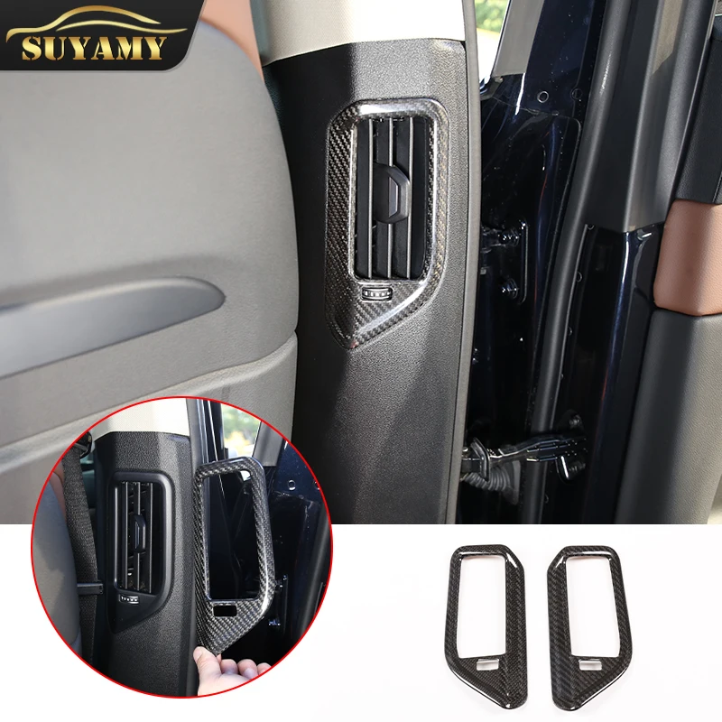 For BMW X5 G05 X7 G07 2019-2022 Car Styling B Pillar Air Conditioning AC Outlet Frame Covers Stickers Trim Auto Accessories
For BMW X5 G05 X7 G07 2019-2022 Car Styling B Pillar Air Conditioning AC Outlet Frame Covers Stickers Trim Auto Accessories