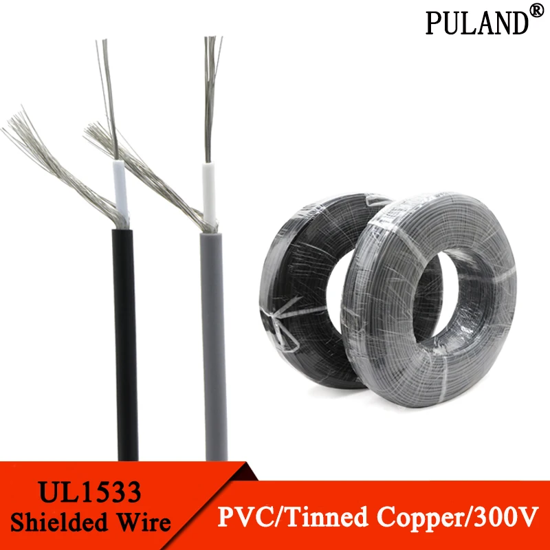 5/10M UL1533 Shielded Wire 32 30 28 26 24AWG Single Core Audio Channel Signal Cable Amplifier Electric Copper Line PVC Insulated
5/10M UL1533 Shielded Wire 32 30 28 26 24AWG Single Core Audio Channel Signal Cable Amplifier Electric Copper Line PVC Insulated