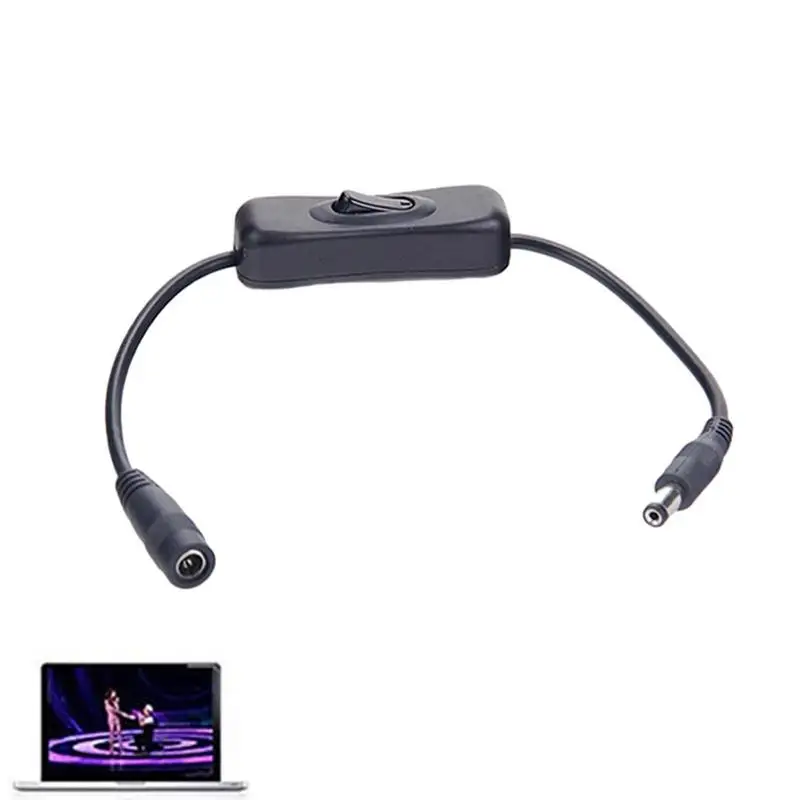 DC Power Inline Switch Cable Manual DC5521 Inline Cable Push Button Switch LED Strip Light Accessories Switch For Wall Lamps
DC Power Inline Switch Cable Manual DC5521 Inline Cable Push Button Switch LED Strip Light Accessories Switch For Wall Lamps