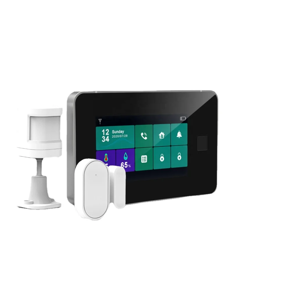 Wifi GSM Security Alarm System Wireless Home Anti-theft Alarm with S0S One Button Emergency Call Button Tuya App Alarm Host
Wifi GSM Security Alarm System Wireless Home Anti-theft Alarm with S0S One Button Emergency Call Button Tuya App Alarm Host