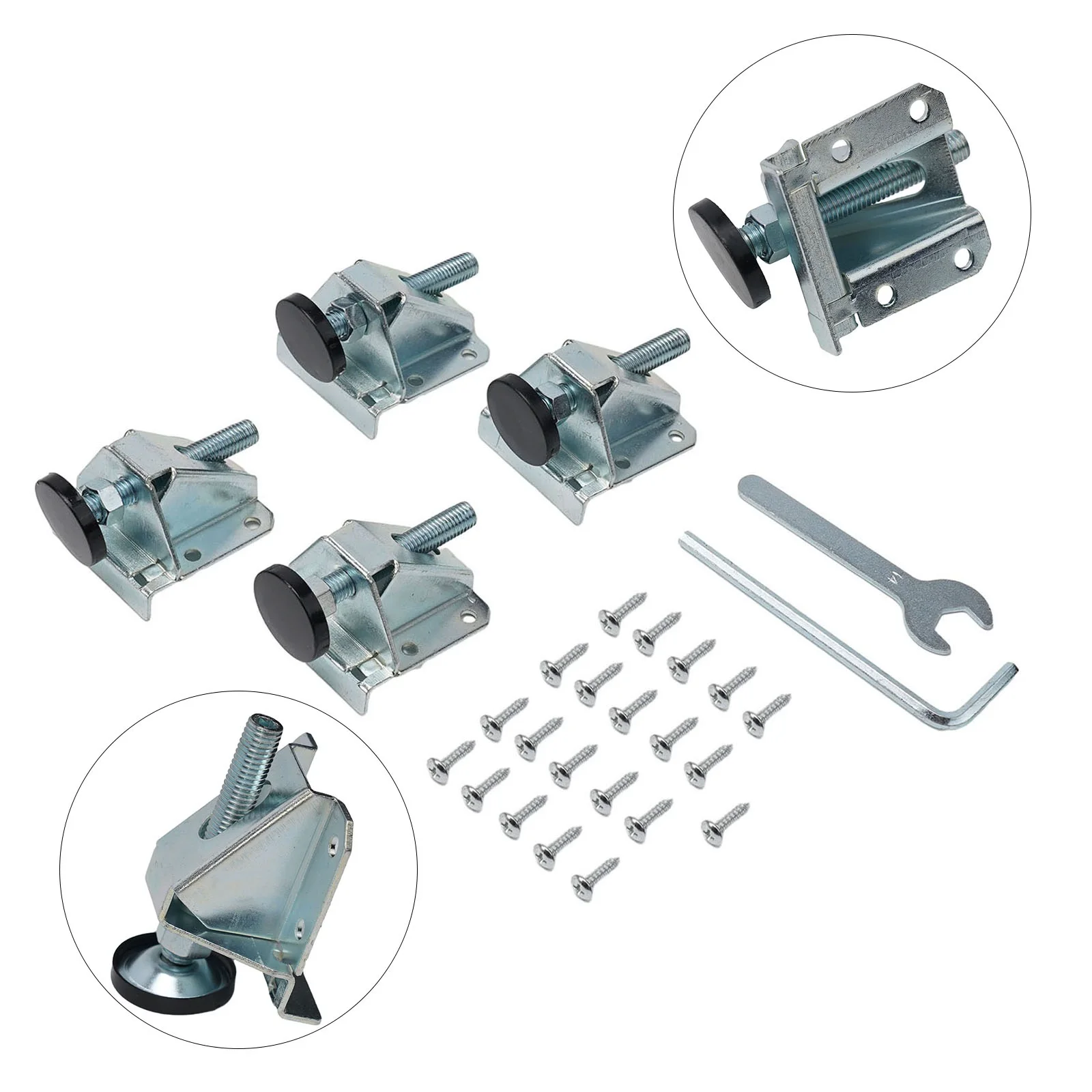 4Pcs Adjustable Furniture Leveler Heavy Duty Furniture Feet Support For Sofa Table Chair Cabinet Height Adjuster Leveling Feet
4Pcs Adjustable Furniture Leveler Heavy Duty Furniture Feet Support For Sofa Table Chair Cabinet Height Adjuster Leveling Feet