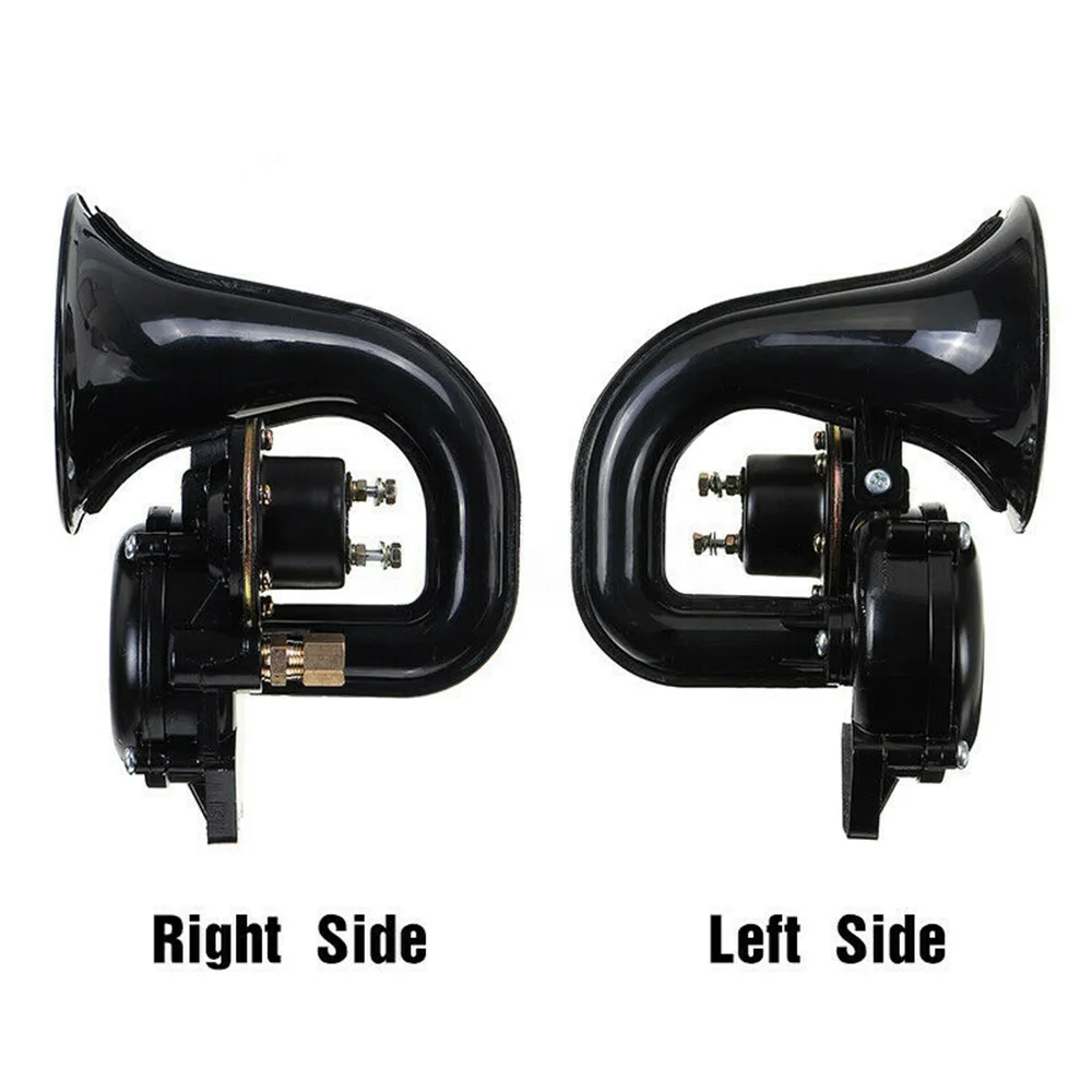 1pc Loud Sound 300DB 12V Electric Snail Air Horn For Car Motorcycle Truck Boat 48W With Black ABS Surface
1pc Loud Sound 300DB 12V Electric Snail Air Horn For Car Motorcycle Truck Boat 48W With Black ABS Surface