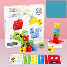 Face-changing Rubik's Cube Building Blocks Children's Educational Toys Parent-child Interactive Game Concentration Training Toys
Face-changing Rubik's Cube Building Blocks Children's Educational Toys Parent-child Interactive Game Concentration Training Toys