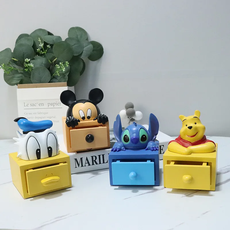 Disney Stitch Small Jewelry Box Desktop Ornaments Mickey Anime Figures Bracelets Necklace Earring Ring Resin Storage Boxes Gifts
Disney Stitch Small Jewelry Box Desktop Ornaments Mickey Anime Figures Bracelets Necklace Earring Ring Resin Storage Boxes Gifts
