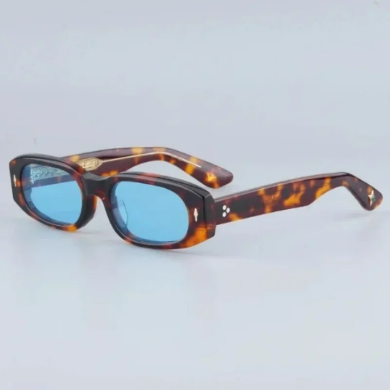 2024 new oval acetate sunglasses with green gemstones embedded in the legs luxury glasses for men and women.
2024 new oval acetate sunglasses with green gemstones embedded in the legs luxury glasses for men and women.