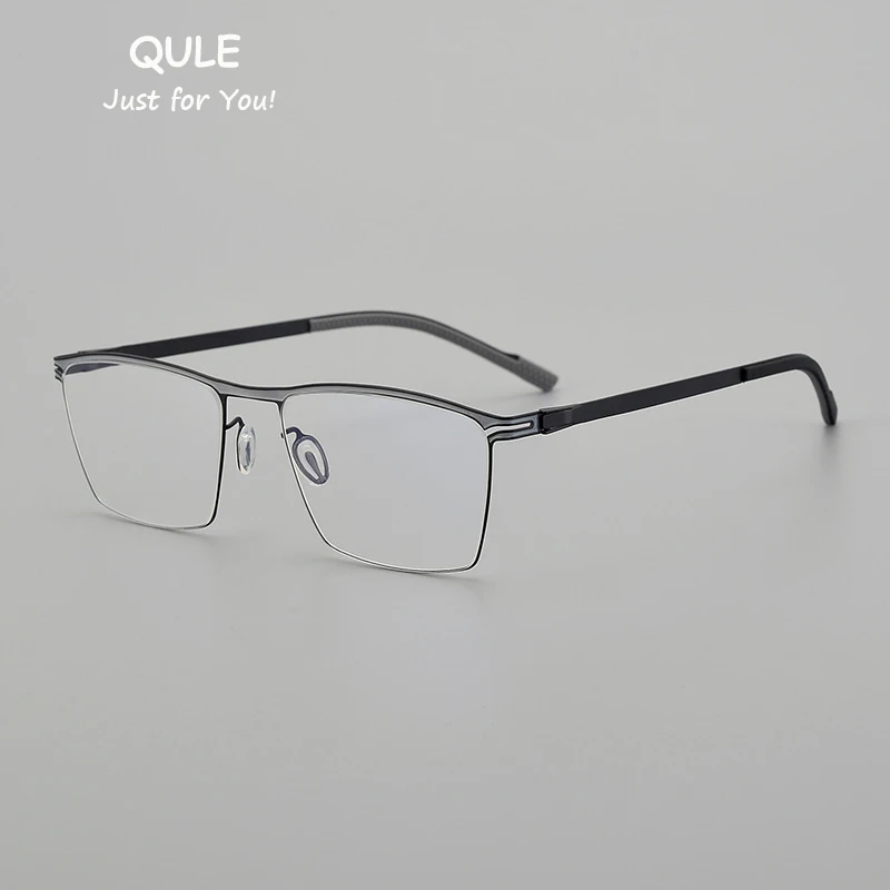 

Vintage Titanium Business Frames Eyewear Men Women Rectangle Fashion Light Weight Eyeglass Myopia Reading Prescription Spectacle