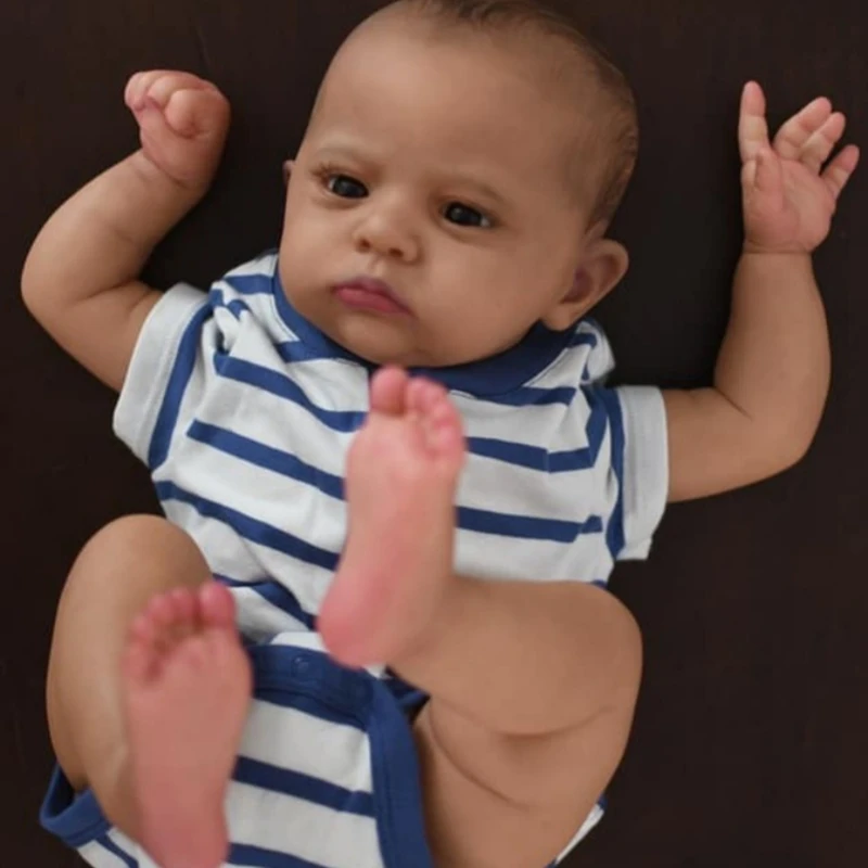 60cm fabric body simulation rebirth doll CameronNewborn Baby Doll Multiple Layers Painting 3D Skin
60cm fabric body simulation rebirth doll CameronNewborn Baby Doll Multiple Layers Painting 3D Skin
