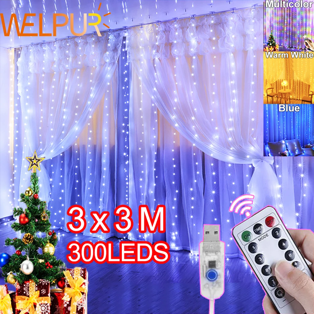 3M LED Solar Garland Curtain Lights USB Festoon LED Lights Fairy Light Ramadan Christmas Tree Decoration 2023 Bedroom Room Decor
3M LED Solar Garland Curtain Lights USB Festoon LED Lights Fairy Light Ramadan Christmas Tree Decoration 2023 Bedroom Room Decor