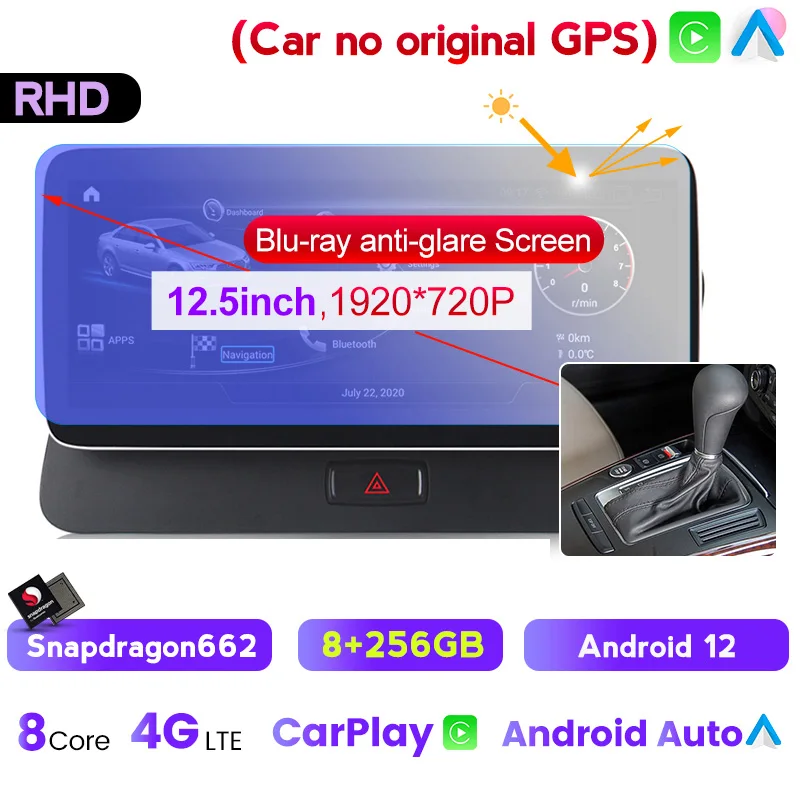8-Core12.5 дюймовый Blu-Ray антибликовый экран Android 12,0 для Audi Q5 2009 - 2017(RHD) Автомобильный мультимедийный плеер авторадио Carplay авто
8-Core12.5 дюймовый Blu-Ray антибликовый экран Android 12,0 для Audi Q5 2009 - 2017(RHD) Автомобильный мультимедийный плеер авторадио Carplay авто