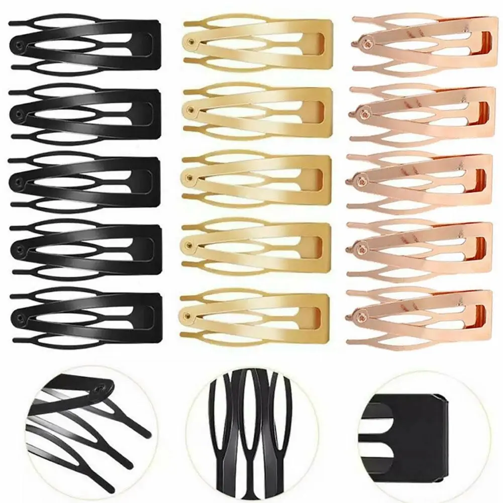 10pcs Metal Snap Hair Clips Updo Hair Pin Hair Organizer Hair Click Accessories Clack Women Hairpins Headwear T4X4
10pcs Metal Snap Hair Clips Updo Hair Pin Hair Organizer Hair Click Accessories Clack Women Hairpins Headwear T4X4