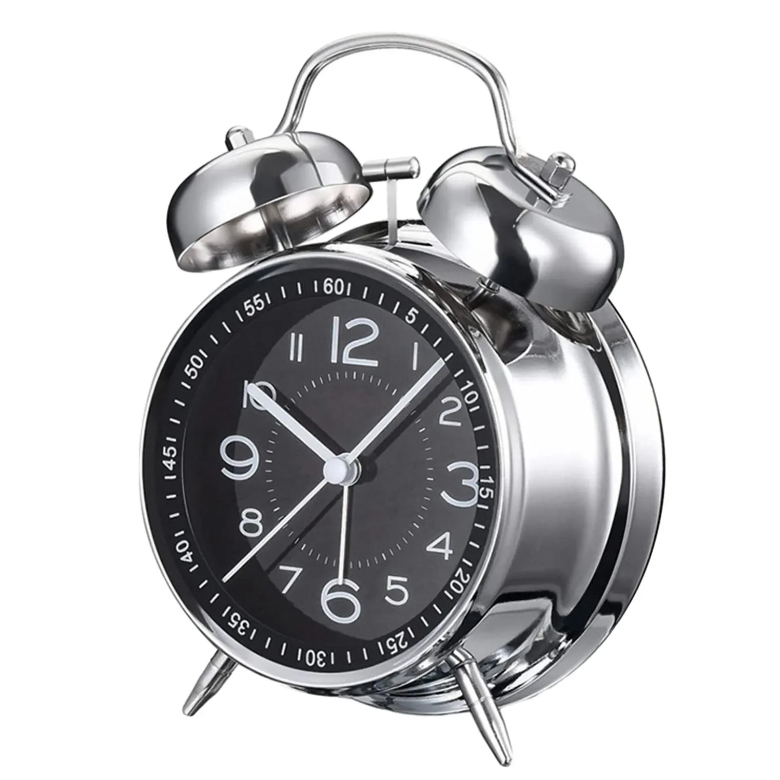 And Designed For Heavy Sleepers Metal Alarm Clock Desk Adults Elderly Nightstand Or Desk Non Ticking Mechanism
And Designed For Heavy Sleepers Metal Alarm Clock Desk Adults Elderly Nightstand Or Desk Non Ticking Mechanism