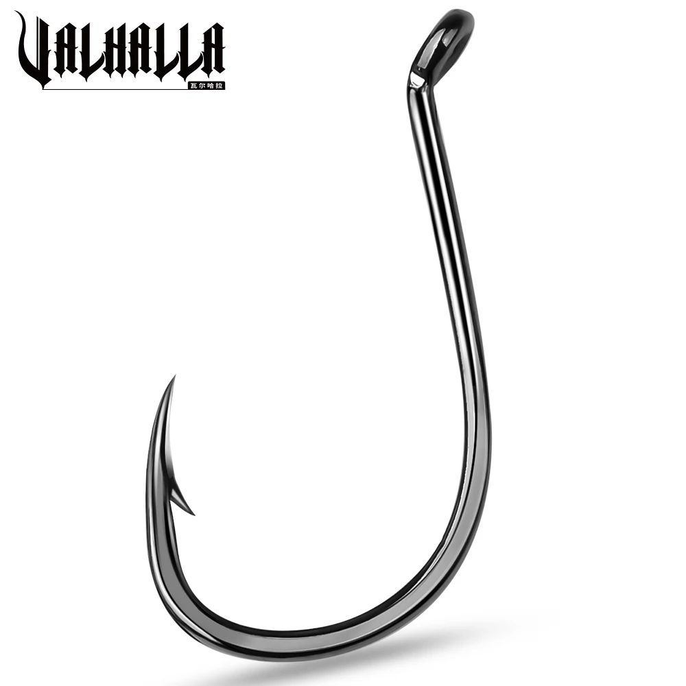 VALHALLA 100 шт. рыболовные крючки-осьминоги 1/0-2/0-3/0-4/0 # с бородкой, с одним крючком, из высокоуглеродистой стали, офсетные рыболовные крючки, рыболовные снасти
VALHALLA 100 шт. рыболовные крючки-осьминоги 1/0-2/0-3/0-4/0 # с бородкой, с одним крючком, из высокоуглеродистой стали, офсетные рыболовные крючки, рыболовные снасти