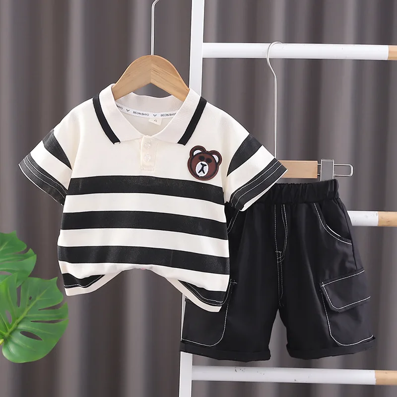 Kids Clothes Sets Boys Summer 2024 Children Cotton Polo T-shirts Shorts Pants 2pcs Tracksuits For Baby Sports Suit Toddler 4 5Y
Kids Clothes Sets Boys Summer 2024 Children Cotton Polo T-shirts Shorts Pants 2pcs Tracksuits For Baby Sports Suit Toddler 4 5Y