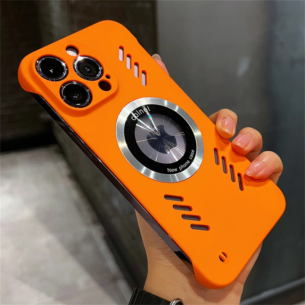 Aero-Mag Frameless Cooling Magnetic MagSafe Case for iPhone – Heat-Dissipating Aero-Mag Frameless Cooling Magnetic MagSafe Case for iPhone – Heat-Dissipating