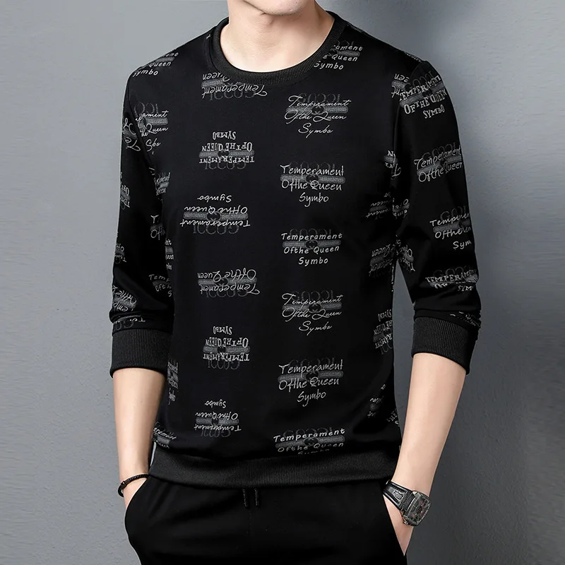 New Luxury Men's Sweatshirts Round Neck Printed Letter Casual Sweatshirts Men Multi Style Boutique Pullover Plus Size 
New Luxury Men's Sweatshirts Round Neck Printed Letter Casual Sweatshirts Men Multi Style Boutique Pullover Plus Size