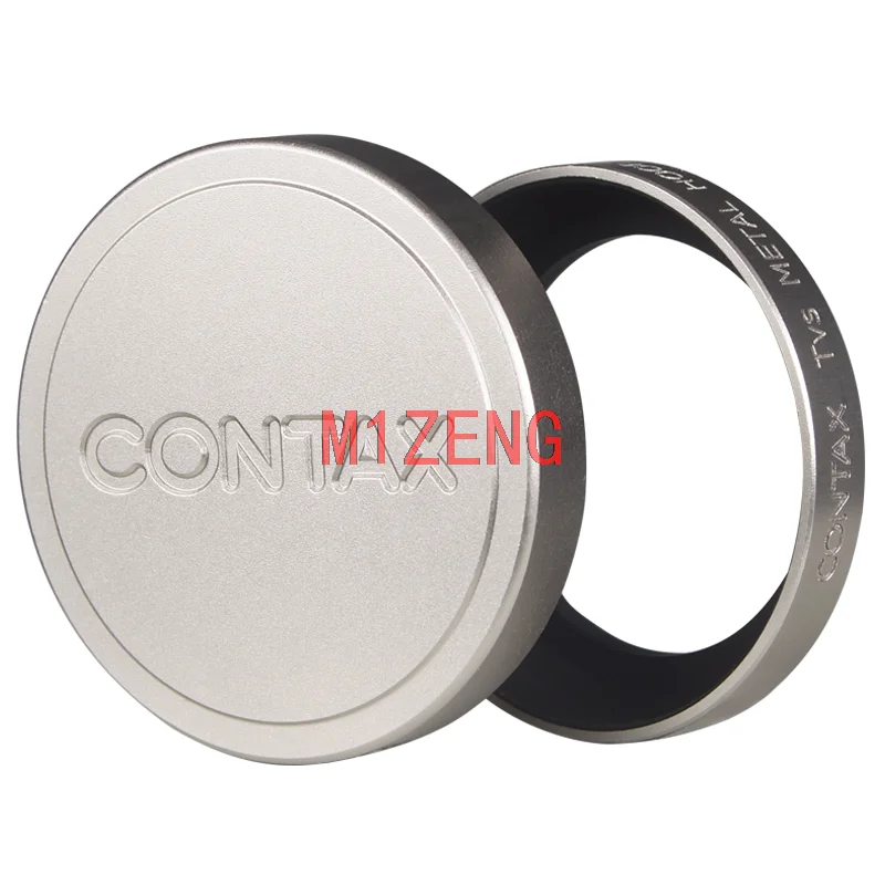 contax tvs metal Lens Hood cover protector with front lens cap for contax TVS series camera lens
contax tvs metal Lens Hood cover protector with front lens cap for contax TVS series camera lens