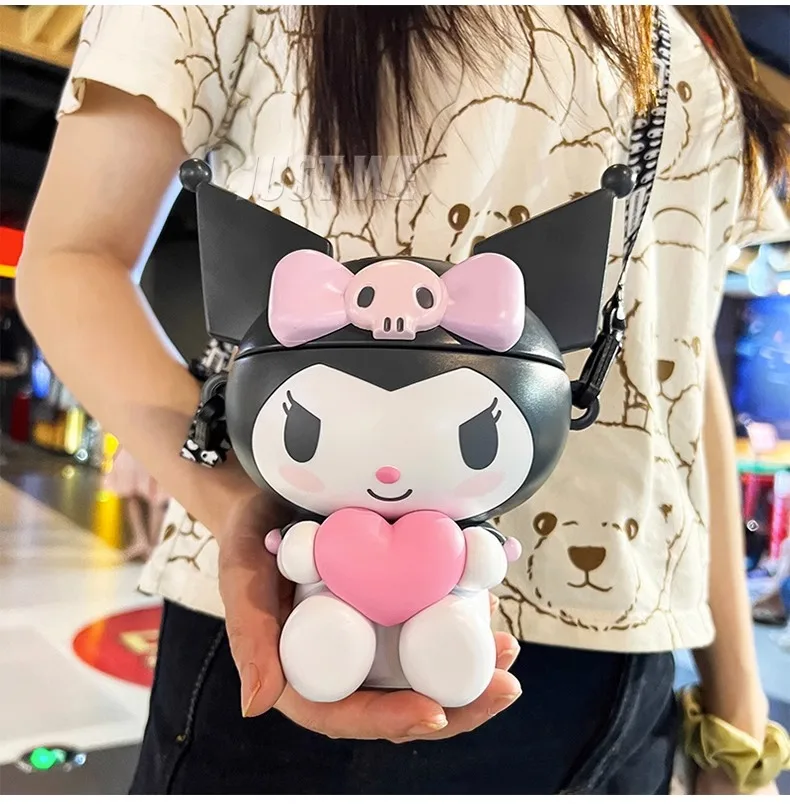 650ml Sanrio Kawaii Kuromi Water Cup Cartoon Popcorn Bucket Anime Cute Plastic Portable Kettle Girl School Student Lovely Gifts
650ml Sanrio Kawaii Kuromi Water Cup Cartoon Popcorn Bucket Anime Cute Plastic Portable Kettle Girl School Student Lovely Gifts