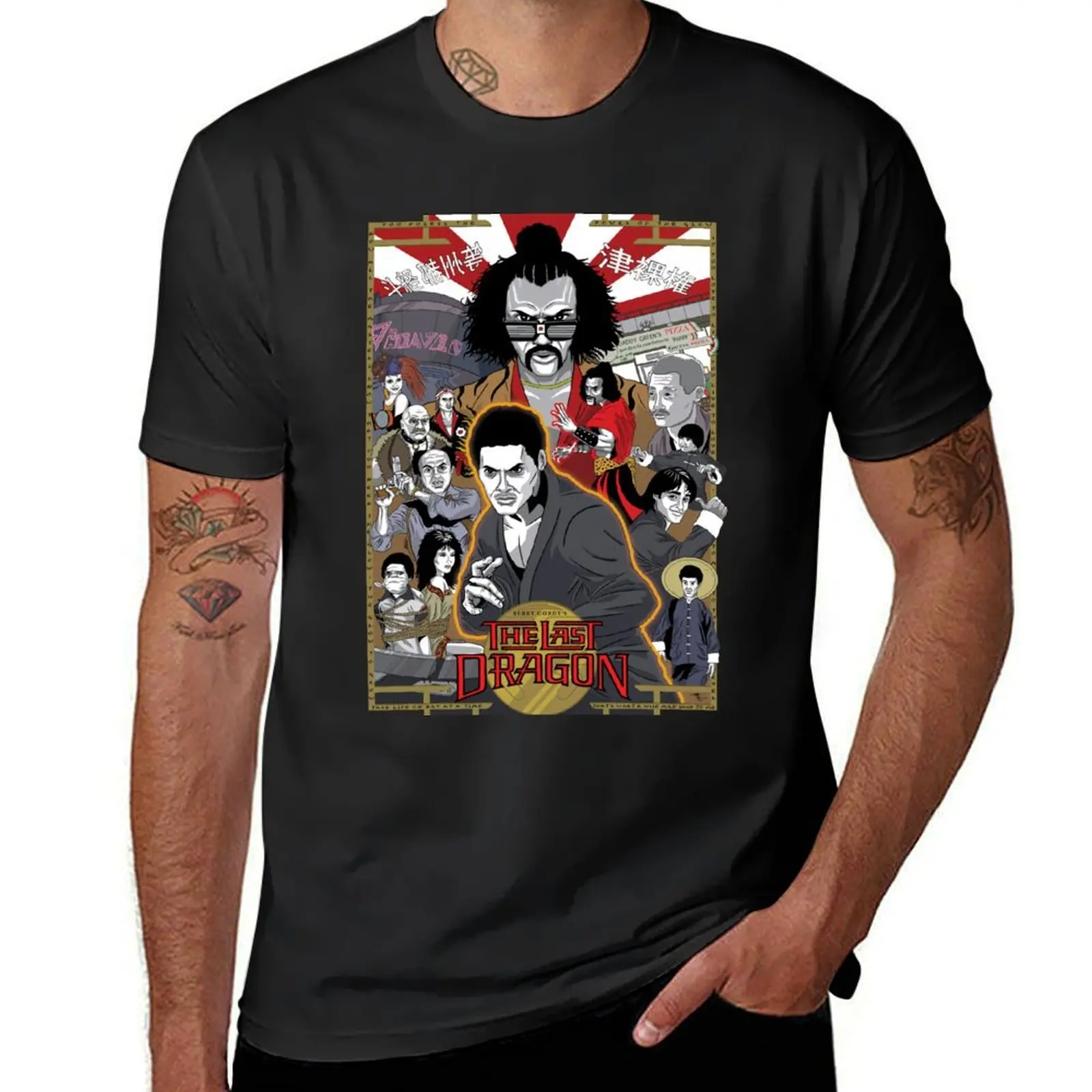 The Last Dragon Glow Poster Shirt T-Shirt plus size tops hippie clothes sports fans slim fit t shirts for men
The Last Dragon Glow Poster Shirt T-Shirt plus size tops hippie clothes sports fans slim fit t shirts for men