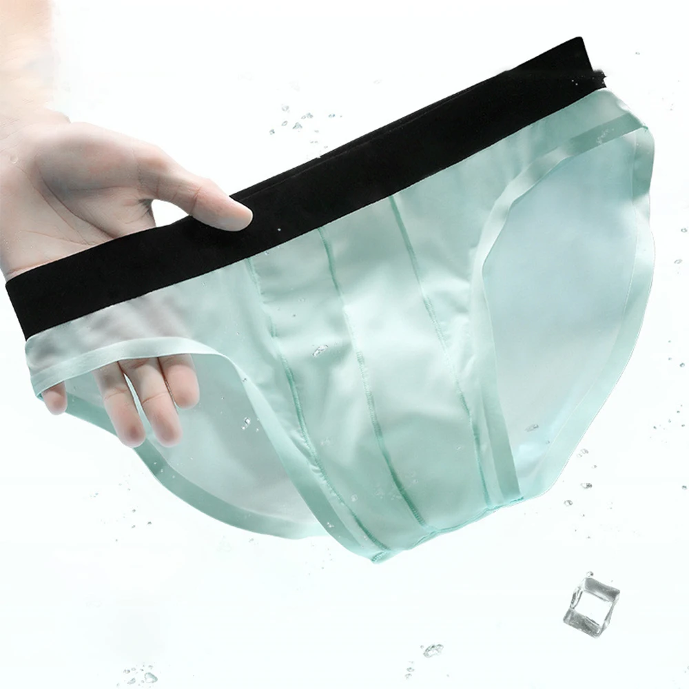 Men Briefs Soft Silky Panties Ice Silk Traceless Transparent Ultra-thin Low Rise Smooth Underwear Lingerie Трусы Мужские
Men Briefs Soft Silky Panties Ice Silk Traceless Transparent Ultra-thin Low Rise Smooth Underwear Lingerie Трусы Мужские