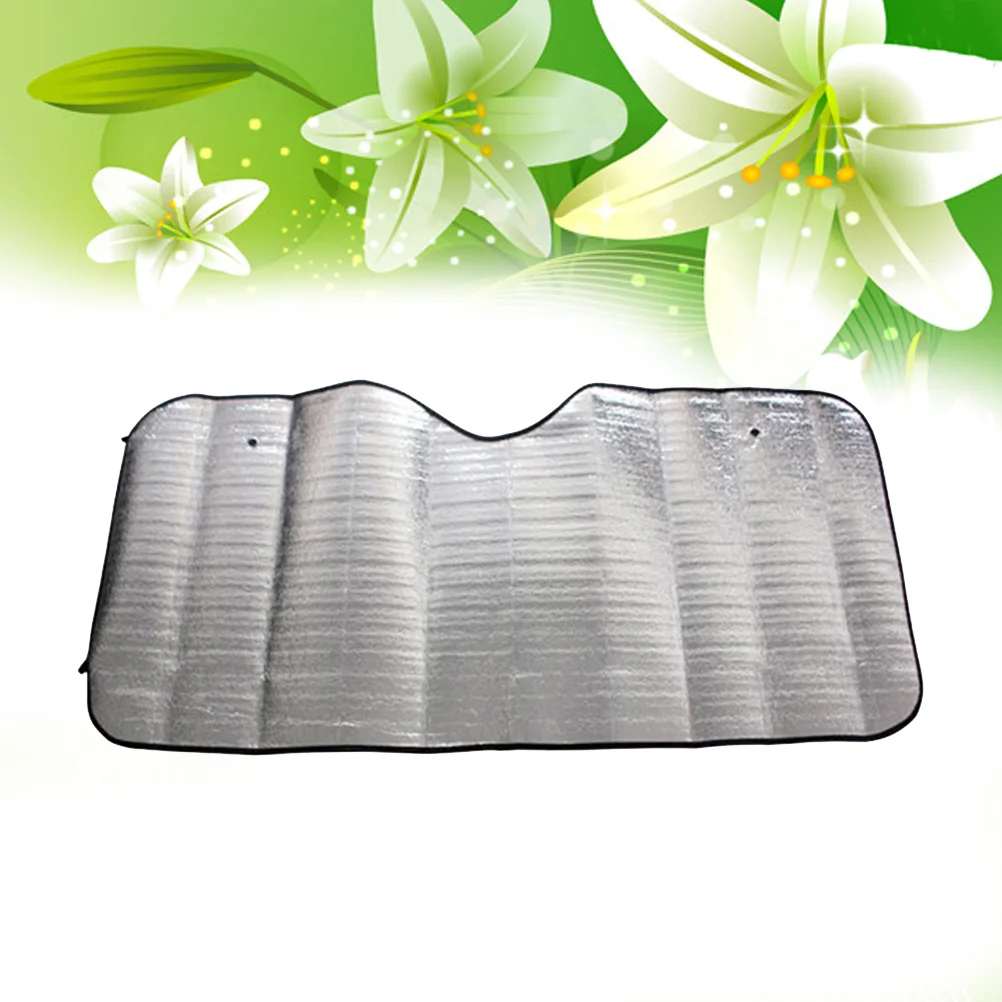 Front Windshield Car Single-sided Silver Window Foldable Sun Visor Sunshade Cover Accessories(Silver)
Front Windshield Car Single-sided Silver Window Foldable Sun Visor Sunshade Cover Accessories(Silver)